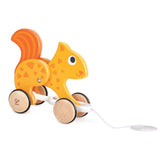 Hape Squirrel Pull Along Wooden Toy