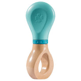 Hape Twist And Shake Wooden Rattle - Blue