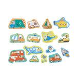 Hape Wheels & Wonders Puzzle - 60 Pcs