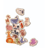 Hape Wooden Magnetic Animals Toys - 30-Pcs