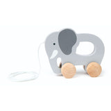 Hape Elephant Wooden Push And Pull Toys
