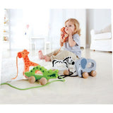 Hape Elephant Wooden Push And Pull Toys