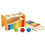 Hape Pound & Tap Bench with Slide Out Xylophone