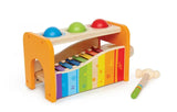 Hape Pound & Tap Bench with Slide Out Xylophone