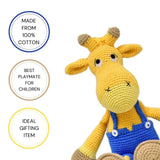 Happy Threads Handmade Crocheted AlexGiraffe 15inch