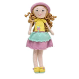 Happy Threads Handmade Crocheted Love & Care Cecilia Doll 15inch