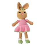 Happy Threads Handmade Crocheted Loving Bunny 10inch – Pink