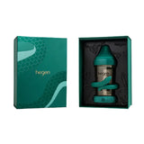 Hegen Serpentine Treasures Set, Press-To-Close Twist-To-Open - Emerald Green