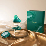 Hegen Serpentine Treasures Set, Press-To-Close Twist-To-Open - Emerald Green