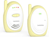 Hellobaby Digital Wireless Audio Baby Monitor - Yellow & White