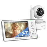 hellobaby-4-3-inch-lcd-video-baby-monitor-with-remote-pan-tilt-zoom-and-night-vision-white-1