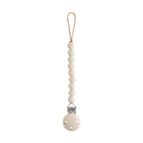 Mushie Silicone Pacifier Clip Hera - Blush