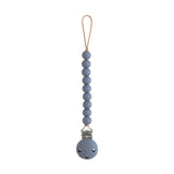 Mushie Silicone Pacifier Clip Hera - Tradewinds