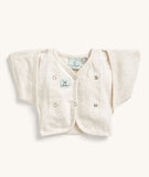 ergoPouch Butterfly Cardi 0.2 TOG 2-6M - Oatmeal Marle