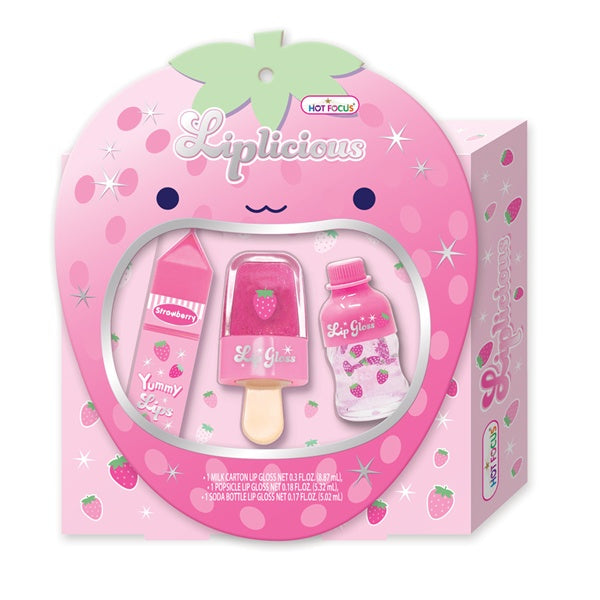Hot Focus Strawberry Liplicious - Laadlee