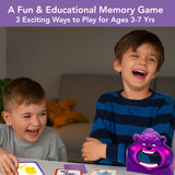 Chalk & Chuckles Hungry Four Animals Memory Game