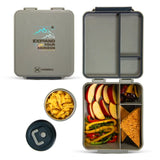 Hydrobrew Bento Lunch Box With Steel Food Jar - Adventure Sage