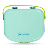 Hydrobrew 4 Compartment Bento Lunch Box With Spoon And Fork Set - Jade