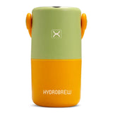 Hydrobrew Double Decker Stainless Steel Lunch Box With Folding Spork - Sage And Amber