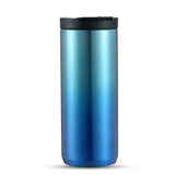 Hydrobrew Double Wall Insulated Tumbler Water Bottle 400ml - Blue