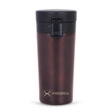 Hydrobrew Double Wall Insulated Tumbler Water Bottle 380ml - Black