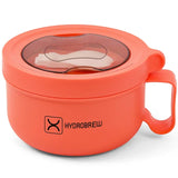 Hydrobrew Lunch Box With Folding Spoon - Pink