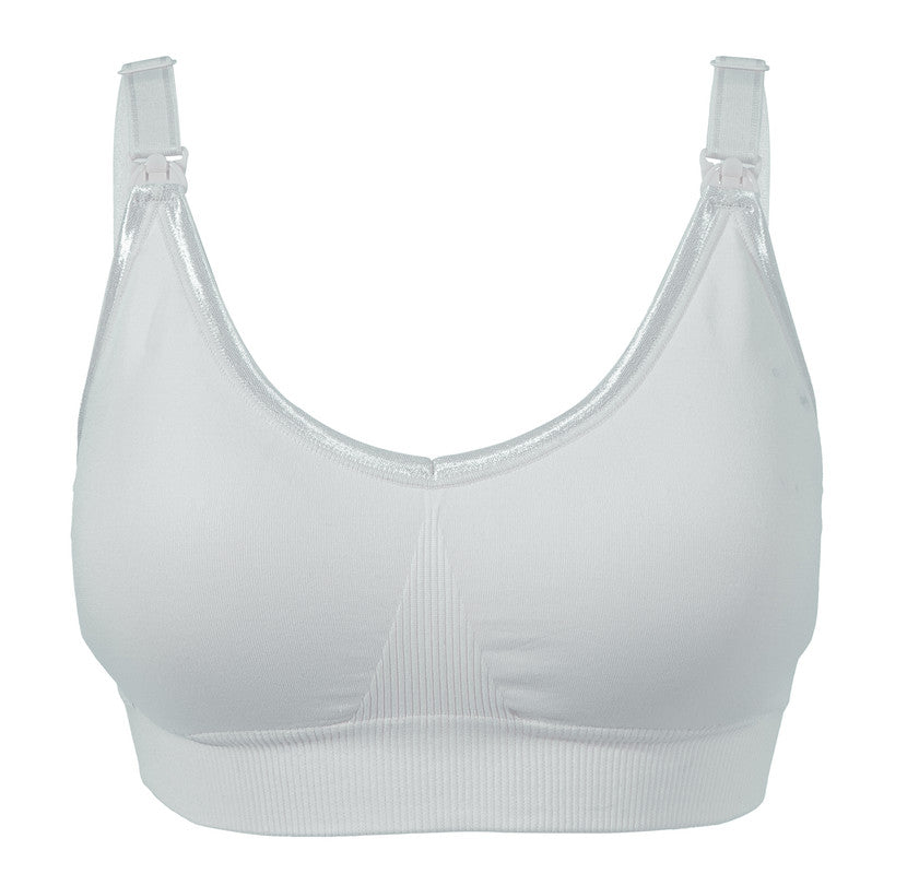 Okus Original Full Cup Maternity & Nursing Bra - Light Grey - Laadlee