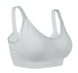 Okus Original Full Cup Maternity & Nursing Bra - Light Grey - Laadlee
