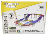 Magnetic Fields Magnetic Building Tracks With Electric Car - 137 Pcs