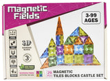Magnetic Fields Magnetic Tiles Blocks Castle Set - 29 Pcs