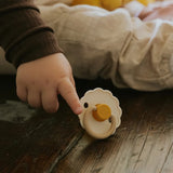 Frigg Daisy Silicone Baby Pacifier 0-6M, 1Pack, Chamomile - Size 1 - Laadlee