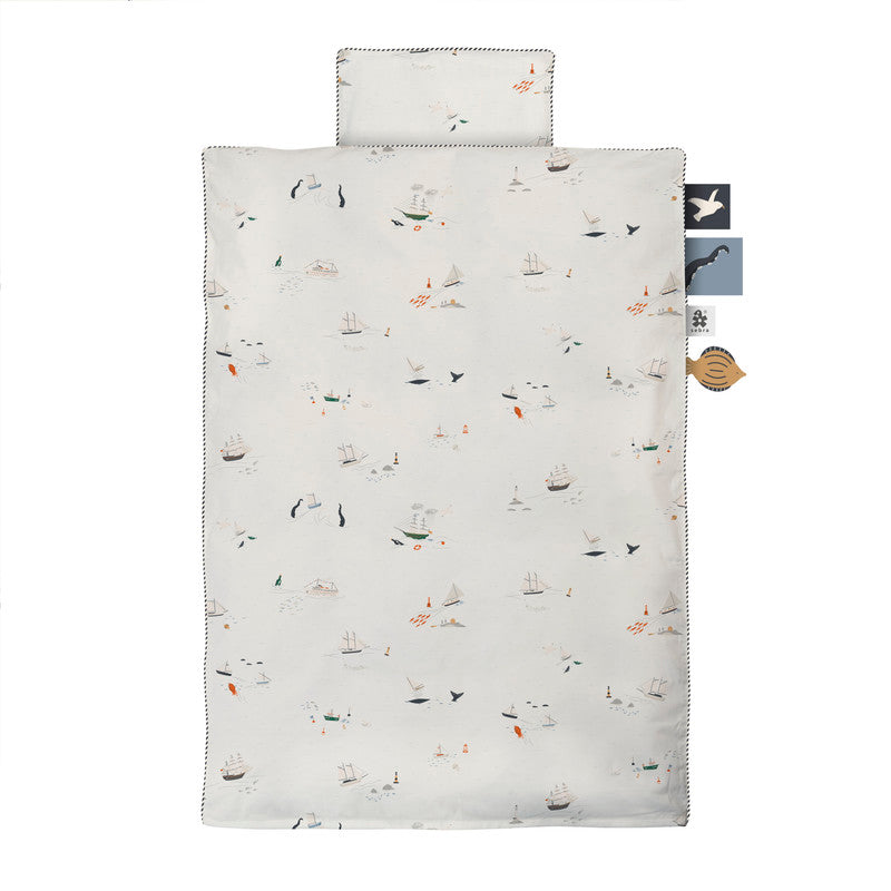 Sebra Junior Bed Linen - Seven Seas - Laadlee