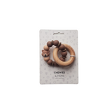 Chewies & More - Mini Rattle Bear - Brown