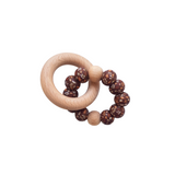Chewies & More - Basic Rattle Mini My Flower Fall Leaves - Brown