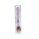 Chewies & More - Chewie Clip Silicone Beads My Flower - Brown