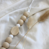 Chewies & More - Chewie Clip Silicone Leaf Beads - Navaho