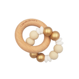 Chewies & More - Lentil Rattle - Gold
