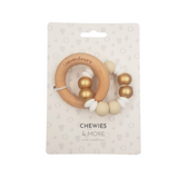 Chewies & More - Lentil Rattle - Gold