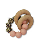 Chewies & More - Basic Chewie Rattle - Leopard/Rose
