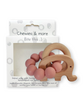 Chewies & More - Play Rattle - Blush