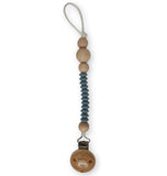 Chewies & More - Lentil Clip Silicone Beads - Dusty Blue