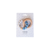 Chewies & More - Basic Rattle Mini Sea - Blue