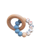 Chewies & More - Basic Rattle Mini Sea - Blue