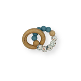 Chewies & More - Basic Rattle Mini Sea - Blue