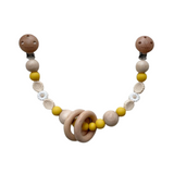 Chewies & More - Pram & Car Seat Tensioner/Chain - Ochre Yellow