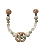 Chewies & More - Pram & Car Seat Tensioner/Chain - Daisy Green