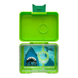 Yumbox 3 Compartments Snack Box - Jurassic Green Shark