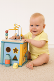 Little Angel Baby Wooden Activity Cube Learning Educational Toy