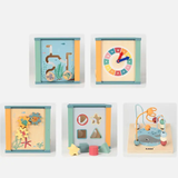 Little Angel Baby Wooden Activity Cube Learning Educational Toy