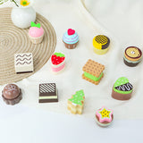 Little Angel Kids Wooden Dessert Box Playset – 12 Pcs